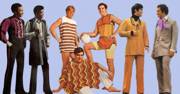 70s men summer fashion